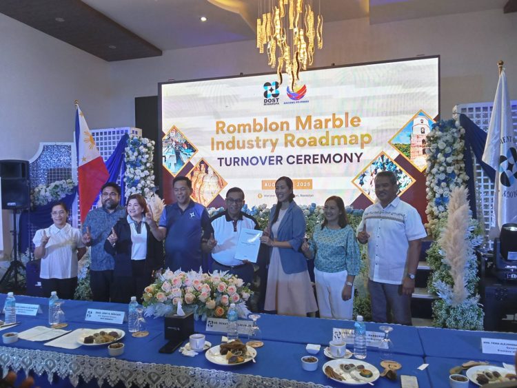 DOST MIMAROPA ipinagkaloob sa Romblon ang 10-Year Roadmap ng Marble Industry