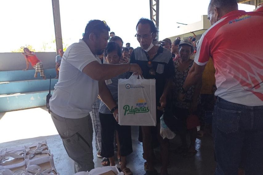 OVP nagsagawa ng relief operations sa Corcuera, Romblon
