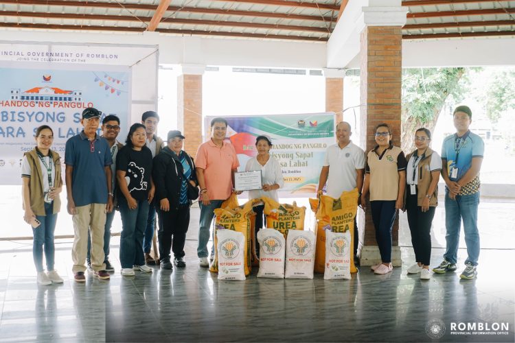 NGAs sa Romblon, sama-samang naghandog ng serbisyo at ayuda sa mga Romblomanon nitong Sabado
