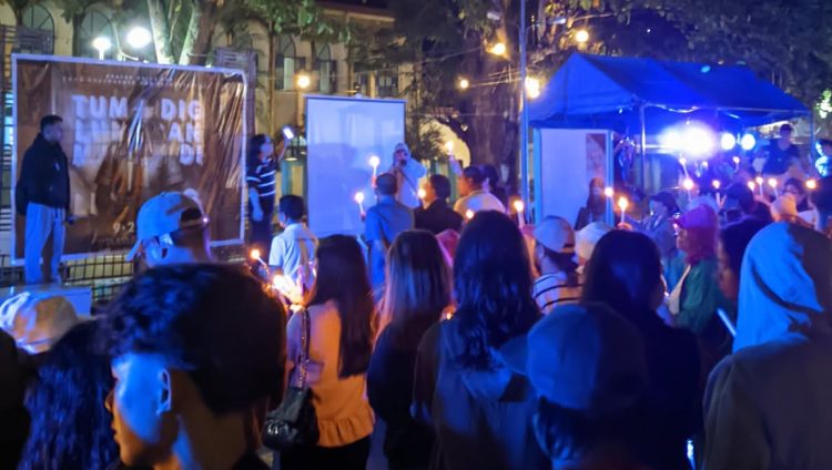 Halos 300 residente sa Odiongan lumahok sa prayer rally laban sa korapsyon