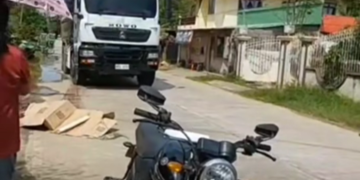 Rider, patay matapos masagasaan ng dump truck sa San Fernando