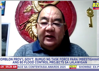Task force ng Romblon na iimbestiga sa ₱5.8-B flood control projects, suportado ni Cong. Madrona