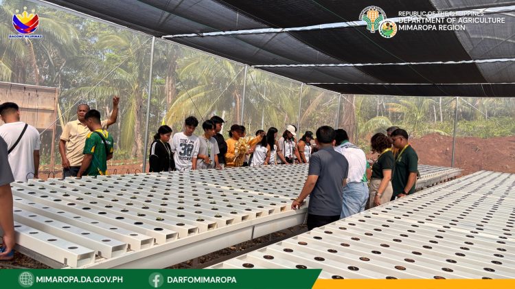 DA nagkaloob ng P1.3-M greenhouse na may hydroponic system sa RSU Agpudlos