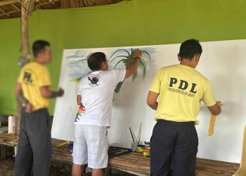 15 PDLs ng Romblon District Jail, lumahok sa art session bilang bahagi ng rehabilitasyon