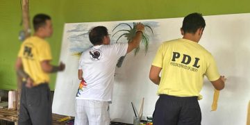 15 PDLs ng Romblon District Jail, lumahok sa art session bilang bahagi ng rehabilitasyon