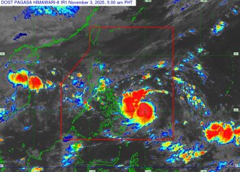 Signal No. 1, itinaas sa Romblon dahil sa bagyong ‘Tino’