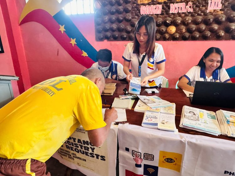 18 PDLs sa Odiongan District Jail, nakinabang sa onsite birth certificate at National ID registration
