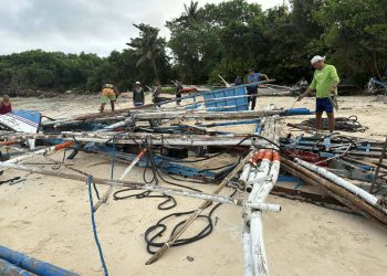 Bang­kang lumubog sa Masbate, napadpad sa Simara Island sa Romblon