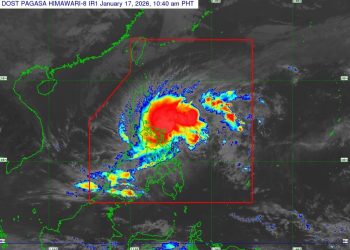 Signal #1 itinaas sa Sibuyan Island dahil sa Bagyong Ada