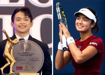 Carlos Yulo at Alex Eala pinarangalan bilang Co-Ahlete of the Year ng PSA