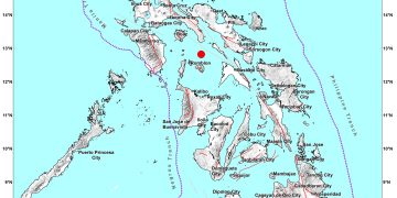 Sibuyan niyanig ng mahinang lindol nitong February 18