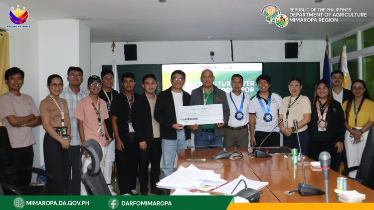 DA-MIMAROPA nagkaloob ng ₱1.5M grant sa RSU para sa CultivateX Hub