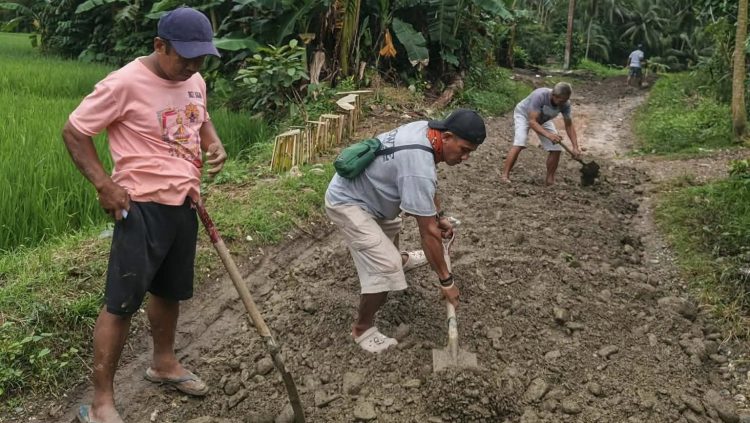Agad na aksyon sa hindi sementadong provincial road sa Marigondon, tiniyak ng LGU Cajidiocan