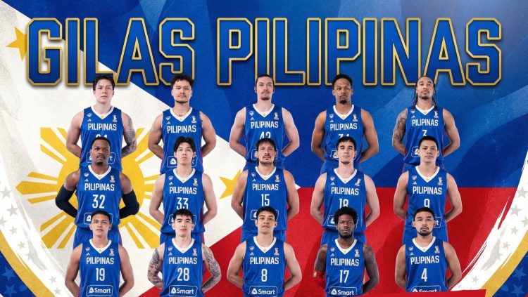 Gilas 15-man lineup na sasagupa sa New Zealand at Australia, pinangalanan na