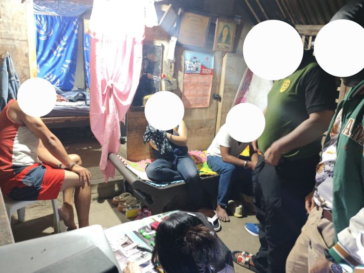 Tatlo, tiklo sa ‘shabu’ buy-bust ops sa pinaghihinalaang drug den sa Sta. Maria