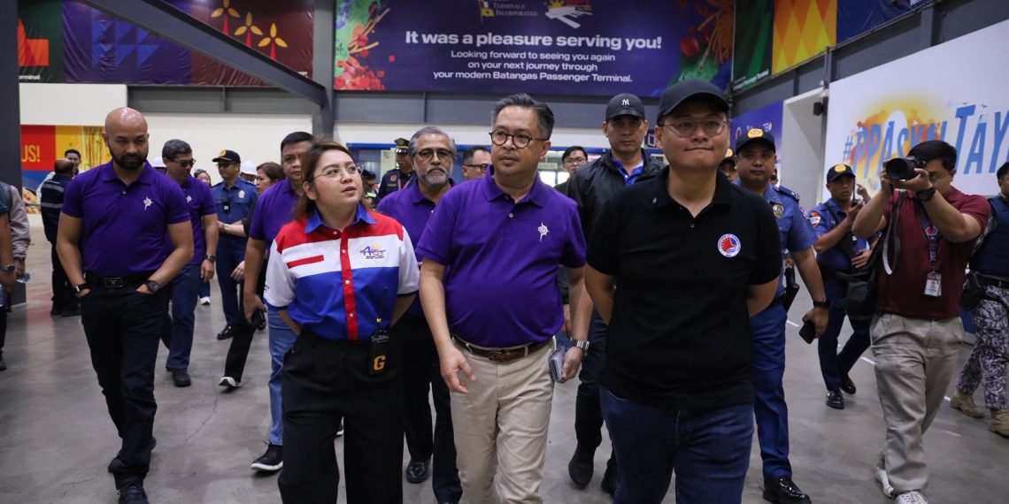 DOTr nag-inspeksyon sa Batangas Port bago ang Semana Santa