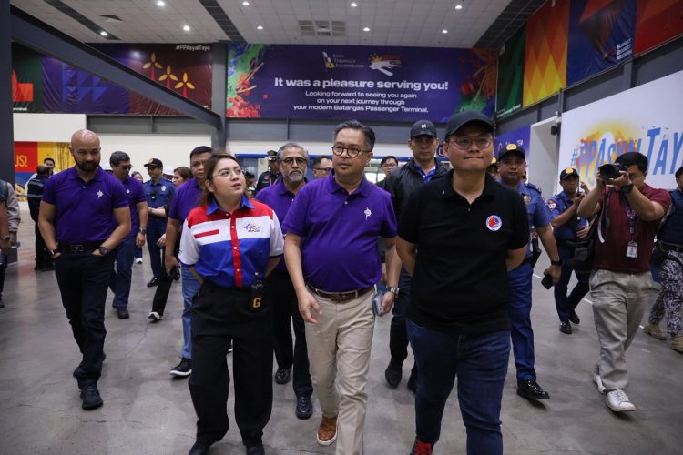 DOTr nag-inspeksyon sa Batangas Port bago ang Semana Santa