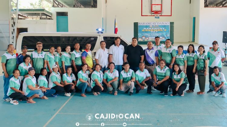 LGU Cajidiocan nagkaloob ng ambulansya sa Barangay Danao para sa serbisyong pangkalusugan