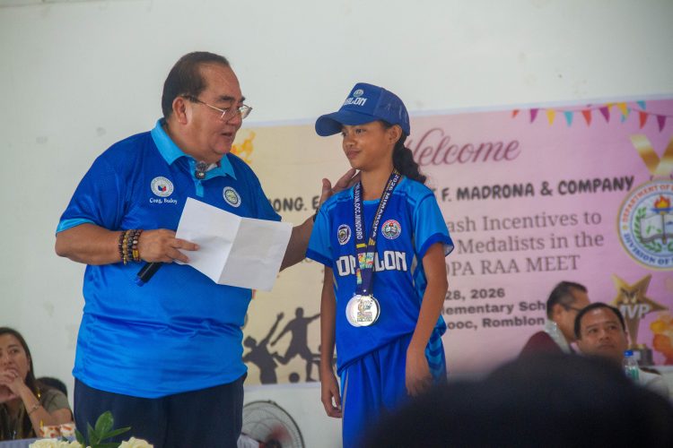 Suporta ng lalawigan sa mga atletang Romblon para sa Palarong Pambansa, tiniyak ni Cong. Madrona
