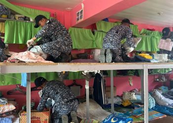 Mga gamit ng preso sa Romblon District Jail, hinalughog