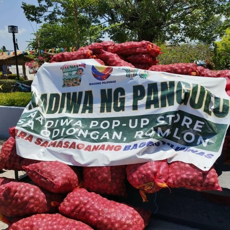 23 metriko toneladang sibuyas mula Mindoro, dinala sa Odiongan sa ilalim ng KADIWA Program