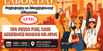 APMC, magbibigay ng fuel cash assistance sa San Fernando sa Labor Day
