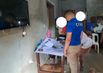 SB member at kasama, arestado sa Santa Fe matapos mahulihan ng baril at bala