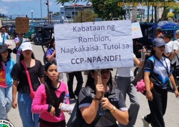 Peace rally sa Romblon, isinagawa bago target na SIPS declaration