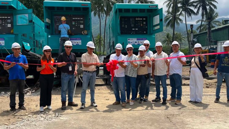 1-megawatt rental genset sa Sibuyan, pinasinayaan ng NAPOCOR at ROMELCO