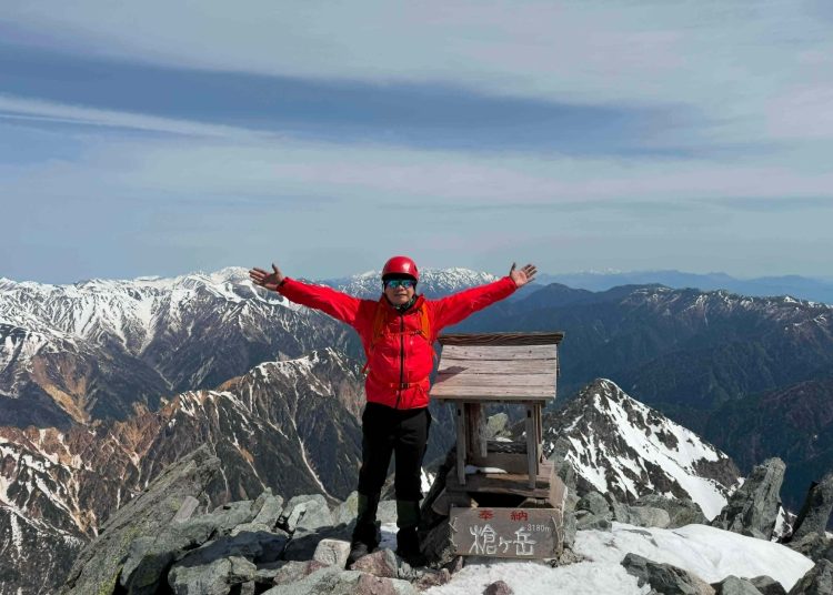 Sibuyanon mountaineer, kabilang sa limang nakaakyat sa Mt. Yarigatake sa Japan