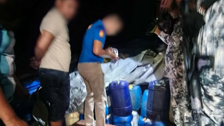 3 arestado sa iligal na transport ng LPG at gasolina sa Corcuera