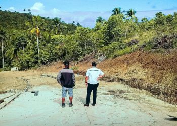Access road sa Sitio Lantangan sa Calatrava popondohan sa ilalim ng LGSF