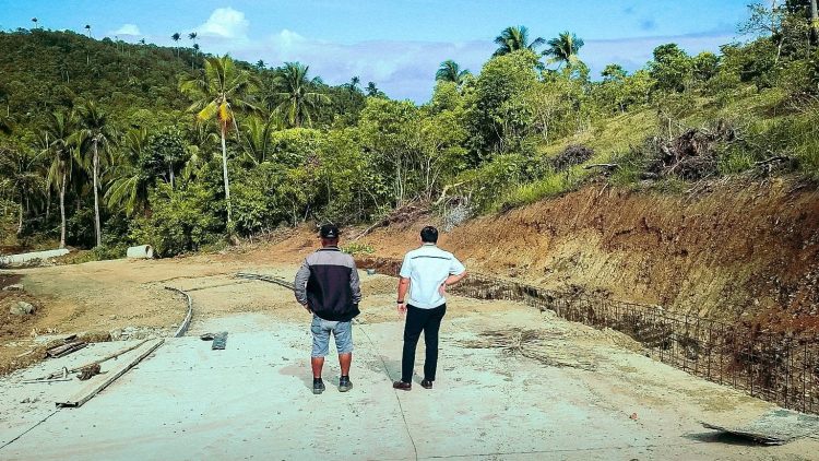 Access road sa Sitio Lantangan sa Calatrava popondohan sa ilalim ng LGSF