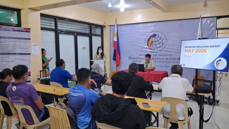 Romblon inflation accelerates to 3.9 percent in May 2026