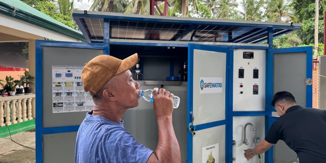 DOST nag-turn over ng SAFEWATRs technology sa Barangay Budiong