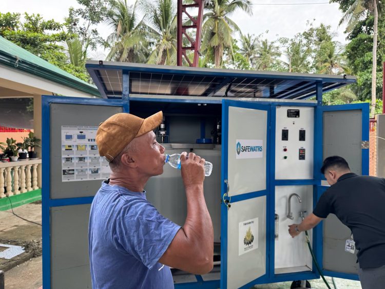 DOST nag-turn over ng SAFEWATRs technology sa Barangay Budiong