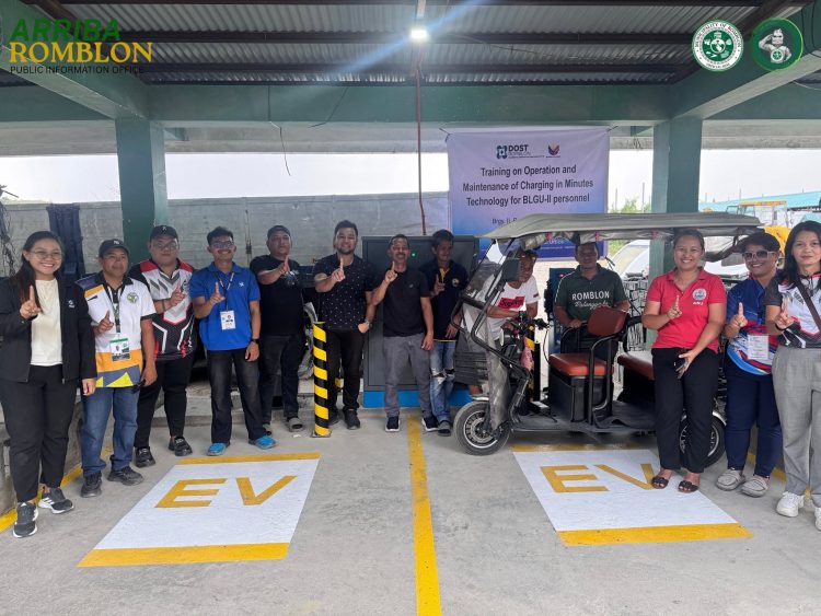 DOST naghahanda para sa paglulunsad ng solar-powered EV charging station sa Romblon