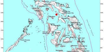 Magnitude 5.4 na lindol sa Masbate, ramdam hanggang Romblon
