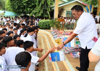 LGU San Jose namahagi ng school supplies sa mga non-4Ps students