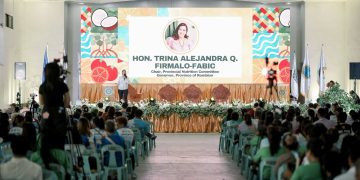 Gov. Trina Fabic nanawagan ng mas matibay na pagtutulungan laban sa malnutrisyon