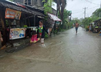 Ilang mabababang lugar sa Ferrol binaha dahil sa Habagat
