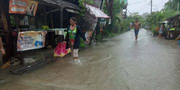Ilang mabababang lugar sa Ferrol binaha dahil sa Habagat