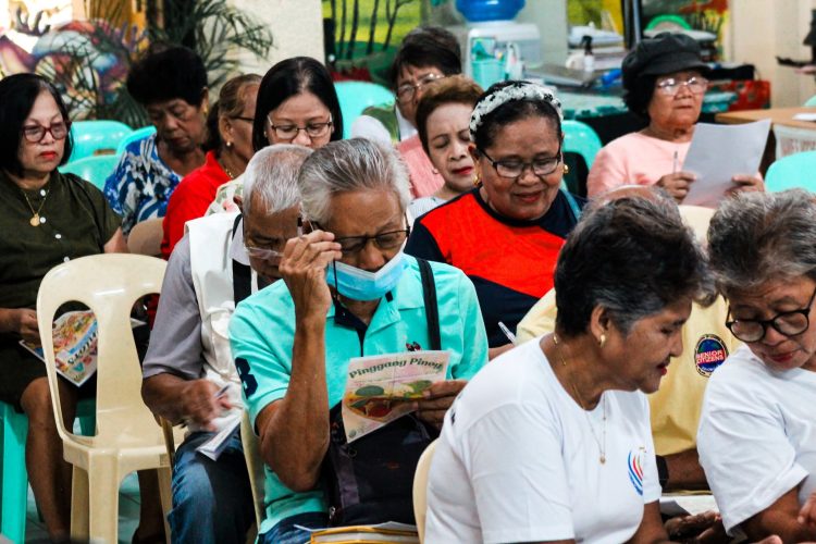 Mga senior citizen sa Odiongan tinuruan ng wastong nutrisyon at meal planning