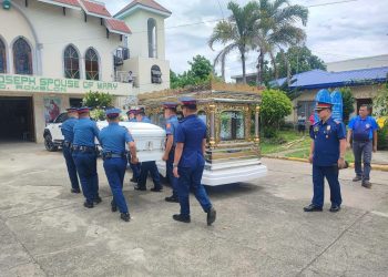 Dating Romblon Gov. Jose Madrid, inihatid na sa kanyang huling hantungan