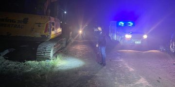 Motorista patay matapos bumangga sa nakaparadang backhoe sa Cajidiocan