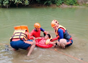 PAGASA, PDRRMO nagsagawa ng flood drill at IEC campaign sa Odiongan