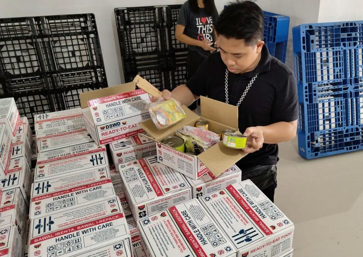 DSWD MIMAROPA nagpreposition ng relief supplies sa Romblon bilang paghahanda sa mga sakuna
