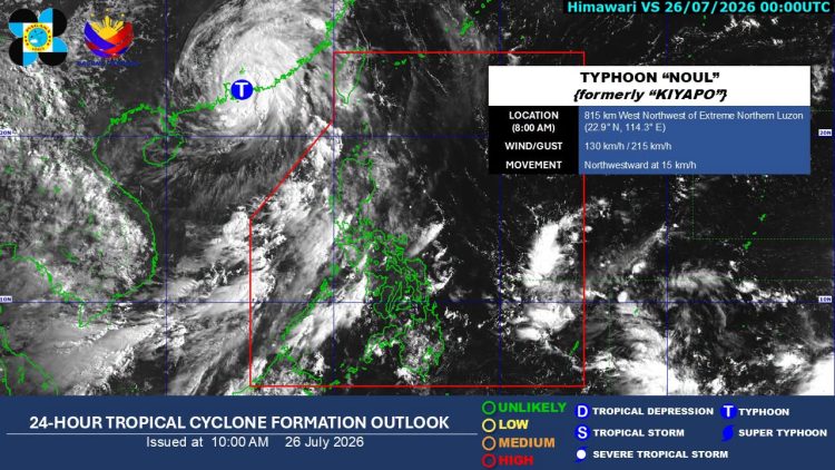 Pag-ulan sa Romblon ngayong Linggo dulot ng habagat