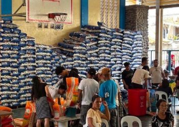 8 bayan sa Romblon nagsimula nang mamahagi ng rice assistance sa ilalim ng LGSF