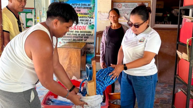 LGU Odiongan, nagpaabot ng tulong sa pamilyang nasunugan sa Pato-o